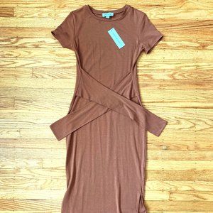 Amour Vert Colombe Dress, Caramel